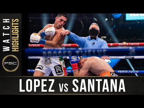 Lopez vs Santana HIGHLIGHTS: December 5, 2020 - PBC on FOX PPV