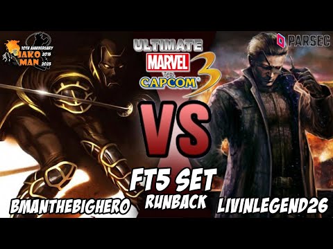 UMVC3 Parsec FT5 Set Runback - BManTheBigHero VS livinlegend26