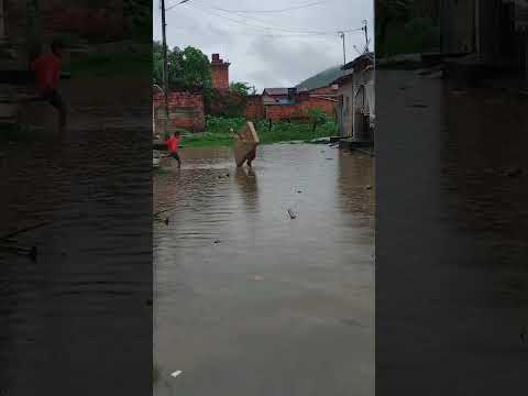 XVídeos riacho do meio forte chuva na cidade de Dário Meira causa