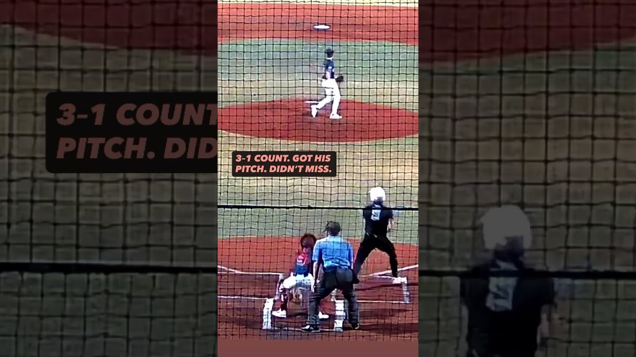 Gunnar smashes a double into the left-center gap, bringing in runners 2nd and 3rd.
