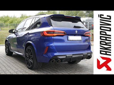 BMW X5 M F95 | Wydech Akrapovic Slip-on Line Exhaust | Wydechowe.pl