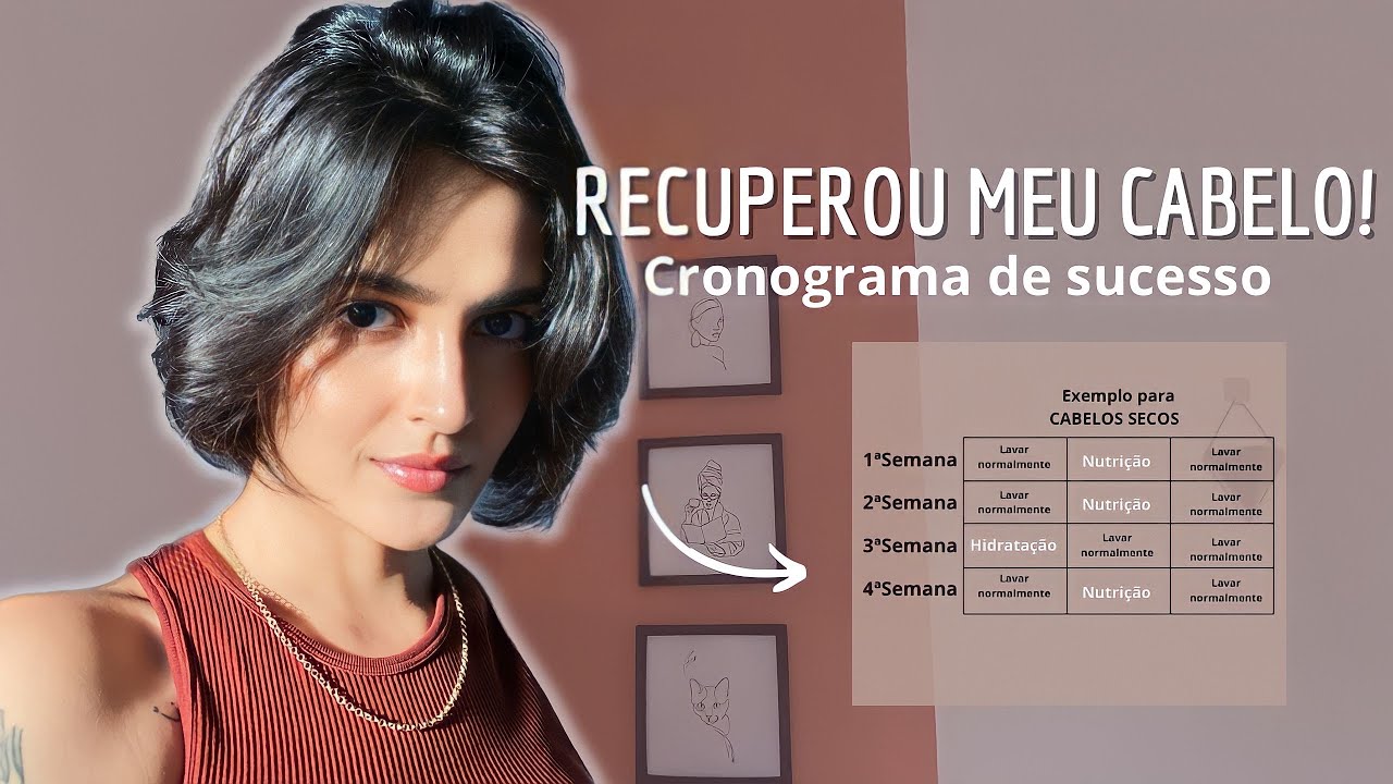 Como fazer CRONOGRAMA capilar em cabelos CURTOS | dicas de uso e muito mais