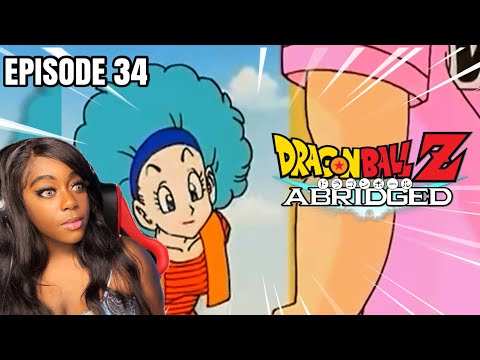 BULMA A FREAK DragonBall Z Abridged: Episode 34 REACTION!