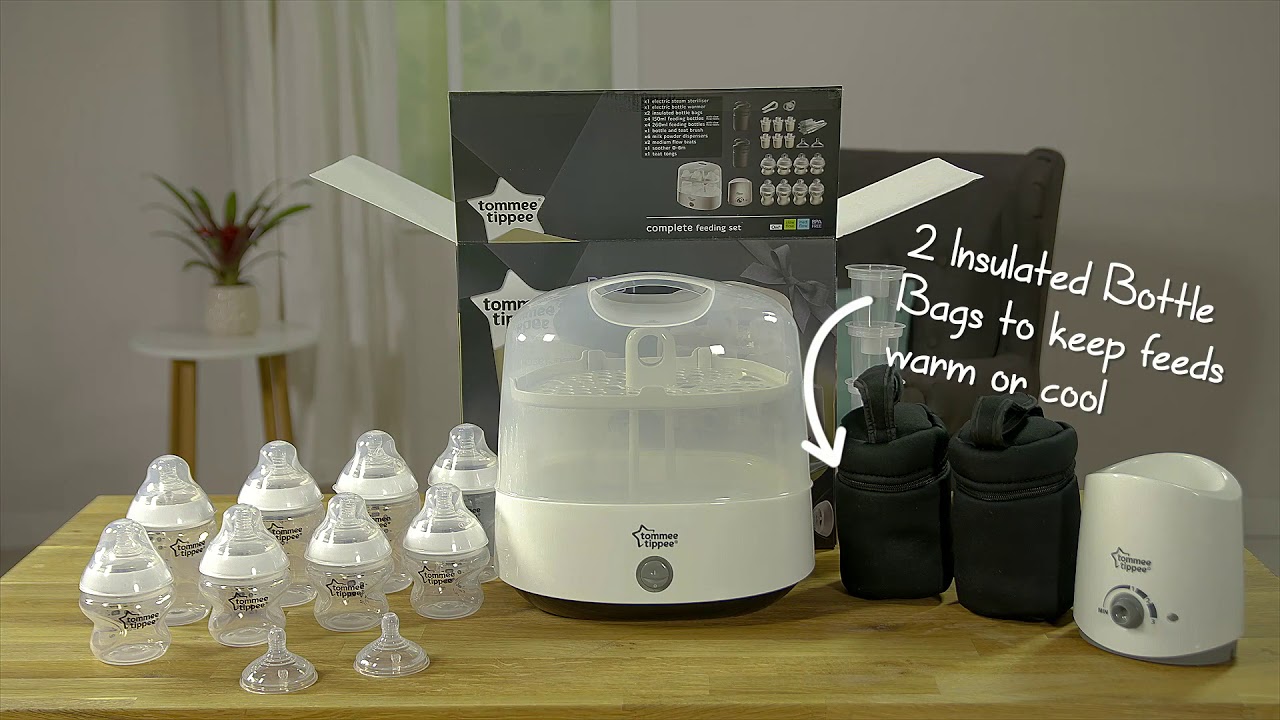 Tommee Tippee Closer to Nature Complete Feeding Kit - White