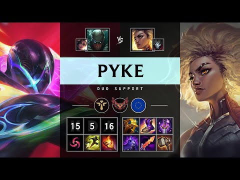 Pyke Support vs Rell - EUW Grandmaster Patch 25.05