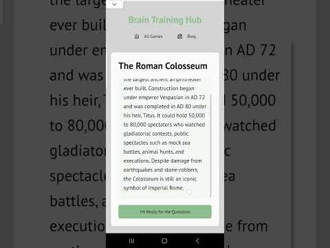 Brain Training Hub