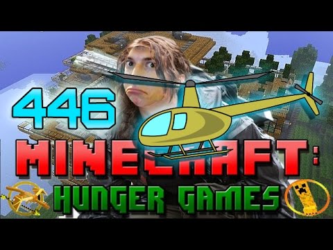Minecraft: Hunger Games w/Mitch! Game 446 - HELICOPTER SUMOTORI!