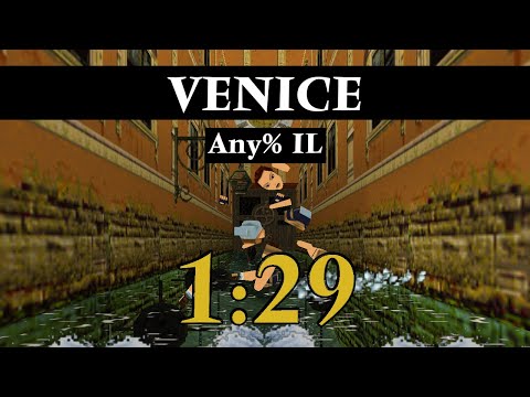 Tomb Raider 2: Venice Speedrun - 1:29 [WR]
