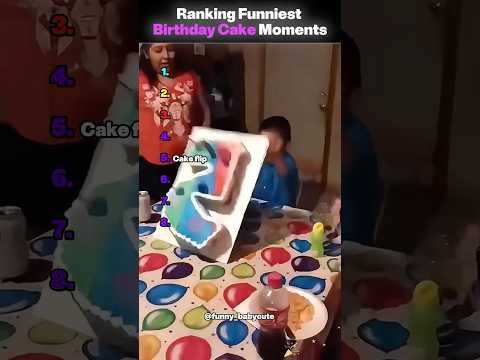 Ranking FUNNIEST Birthday Cake Moments