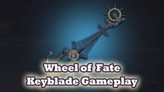 Kingdom Hearts 3 Wheel of Fate Keyblade Gameplay