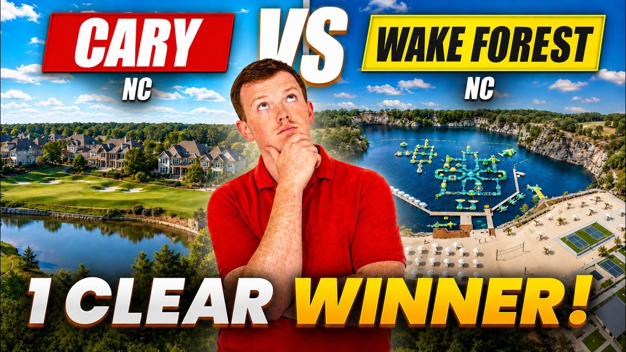 Watch our Cary and Wake Forest comparison video