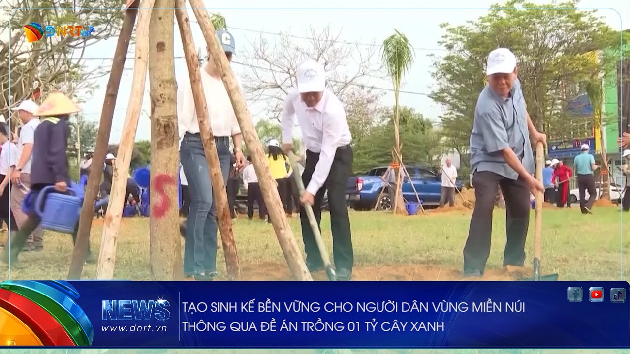 TẠO SINH KẾ BỀN VỮNG CHO NGƯỜI DÂN VÙNG MIỀN NÚI THÔNG QUA ĐỀ ÁN TRỒNG 01 TỶ CÂY XANH