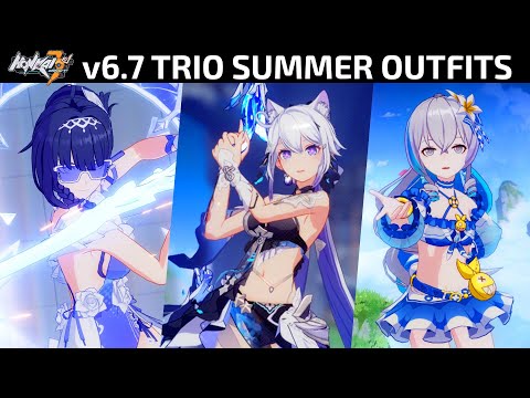 Honkai v6.7 - HERRSCHER TRIO SUMMER OUTFIT GAMEPLAY