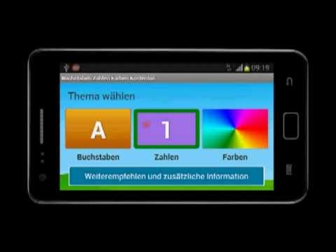 Buchstaben Zahlen Farben Video