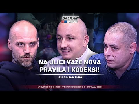 AKTUELNO: Lemi G, Dinara i Mića - Kod mladih na ulici važe nova pravila i kodeksi! (23.12.2022)