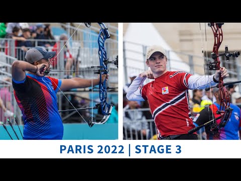 Jean Pizarro v Anders Faugstad – compound men Semifinal 2 | Paris 2022 World Cup S3