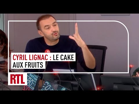 Cyril Lignac : Le cake aux fruits