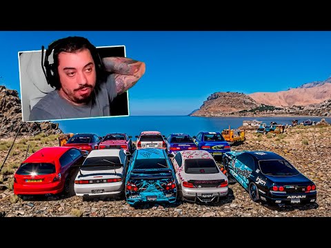 LADEIRA SEM FREIO COM CARROS JDM - FORZA HORIZON 5