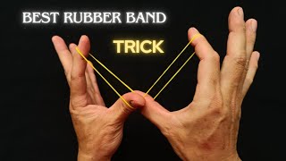 BEST Magic Trick. Tutorial Rubber Band Trick for beginner. TNT Magic trick.