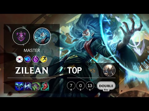 Zilean Top vs Pantheon - KR Master Patch 11.14