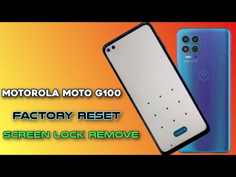Motorola Moto G100 Factory Reset / Screen Lock Remove ✅ 2025