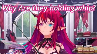 Irys talks about the Anime Expo's Love and Deepspace booth she saw in a clip