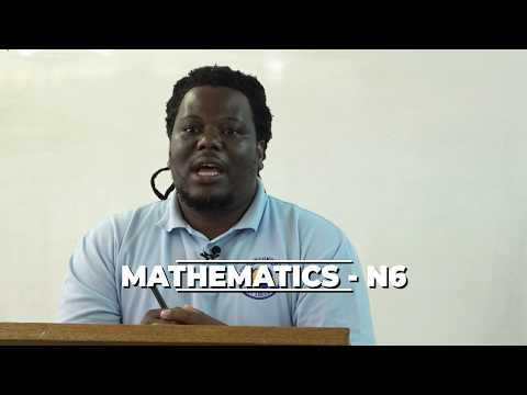 TVET's COVID-19 Learner Support Program EP63 -  MATHEMATICS - N6