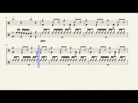 Hyouka ED 1- Madoromi no Yakusoka (Drumset Part; 2017 Arrangement)