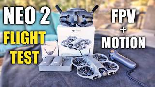 DJI Neo 2 FPV Flight Test with Goggles 3 & Motion 3 - In Depth