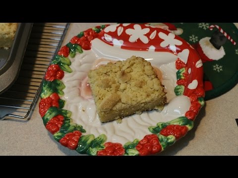 レモン豆腐のクランブルケーキ (Lemon Curd Crumble Cake)