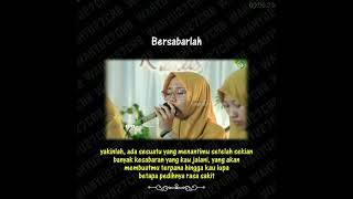 Download lagu story wa bersabarlah mp3
