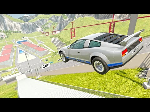 Car Jump Arena Madness #23 – BeamNG Drive