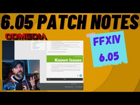 FFXIV 6.05 Patch Notes Endwalker