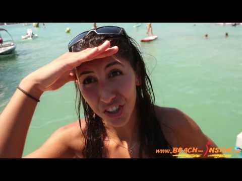 When Melissa Humana-Perades try to use a paddle board #KlagenfurtMajor