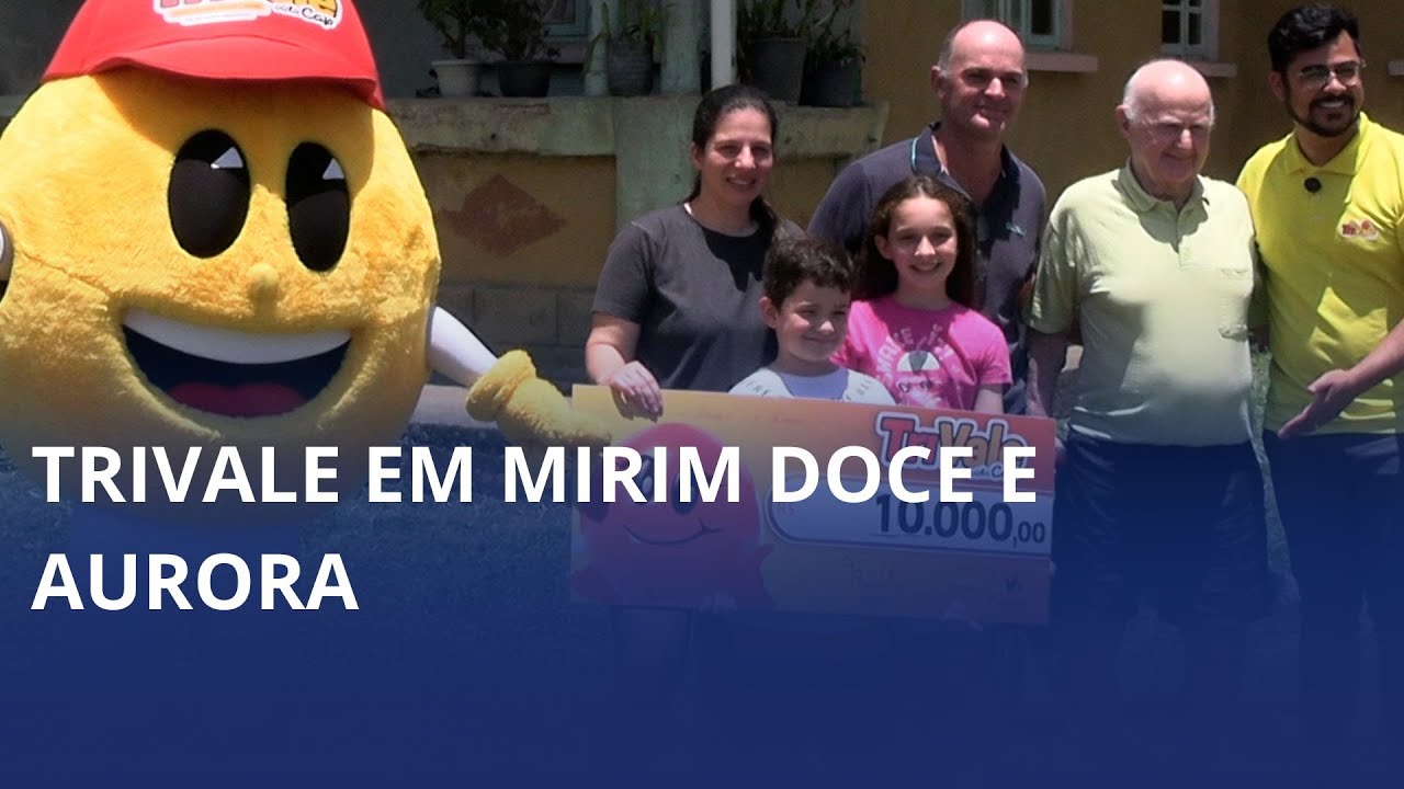 💰 Mirim Doce e Aurora no clima da sorte