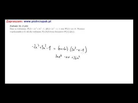 Zad 26 matura czerwiec 2011