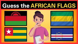 Only True Geniuses Can Guess All These African Flags | Flag GK | Learn and Grow#geographygk