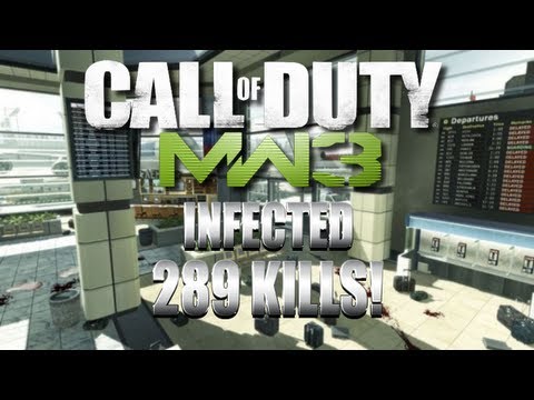 289 Kill Infected Game on Terminal Mw3 Map Pack #7