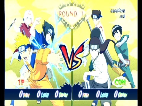 Team Kakashi vs Team Guy (Duels)