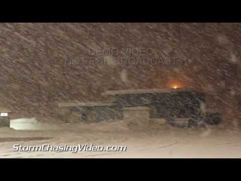 2/20/2014 Rice Lake, WI Winter Storm B-Roll