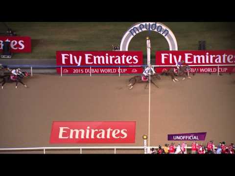 William Buick vinner av Dubai World Cup 2015