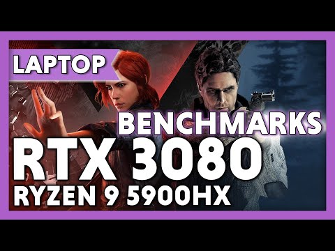ROG SCAR 15 Benchmark RTX 3080 Ryzen 9 5900HX 1440p | 60fps