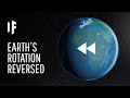 What If Earth Started Spinning Backwards?