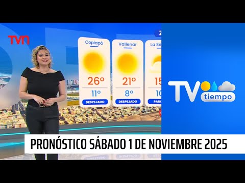 Pronóstico del tiempo: Sábado 1 de noviembre 2025 | TV Tiempo