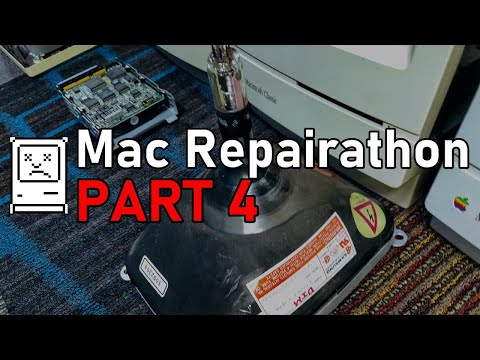 Mac Repairathon Part 4: Power supply troubleshooting and CRT tuning (with a tube swap!)