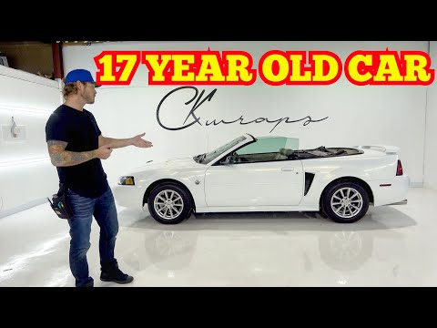 How I Wrapped A 17 YEAR OLD MUSTANG In 3M 2080