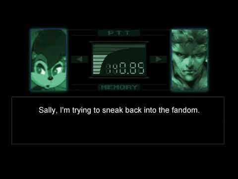 Solid Snake Prank Calls Sally Acorn