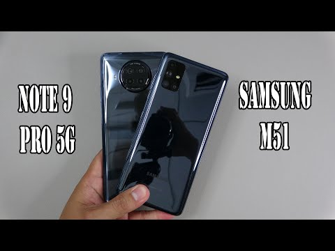 Xiaomi Redmi Note 9 Pro 5G vs Samsung Galaxy M51 | SpeedTest and Camera comparison
