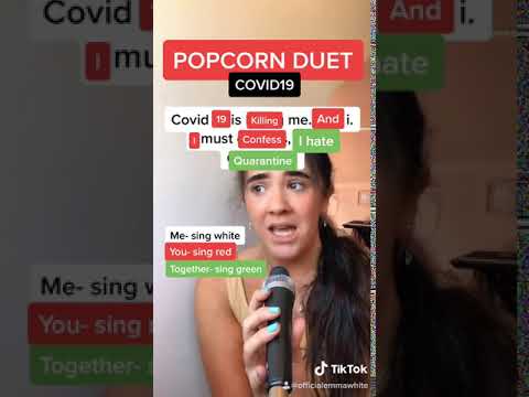 POPCORN DUET! Sing With Me Challenge #shorts