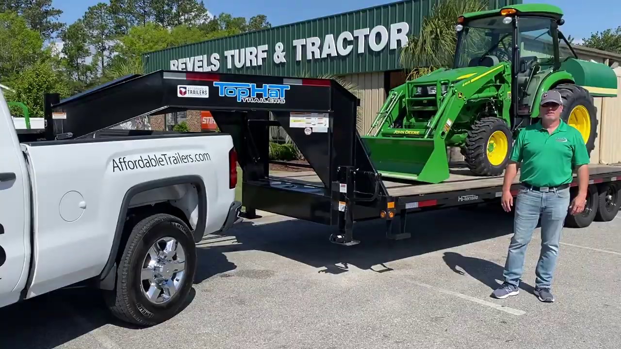 Affordable Trailers SC Top Hat GN159 Deckover